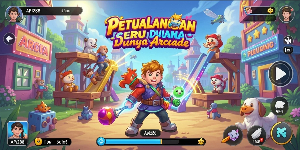 Gameplay seru dan tantangan menarik dalam API288.