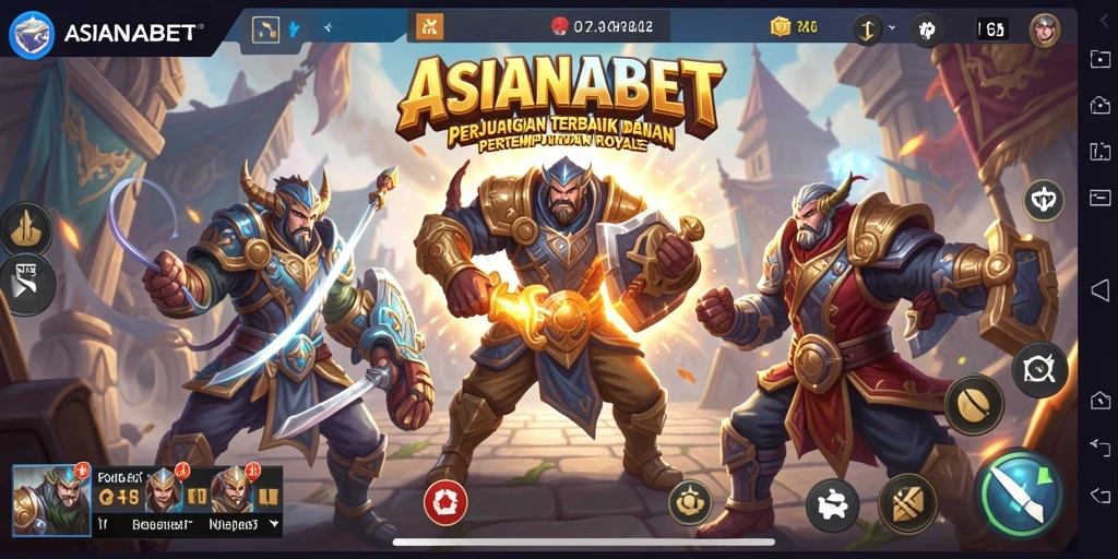 Gameplay menegangkan di ASIANABET saat bertarung di medan perang.