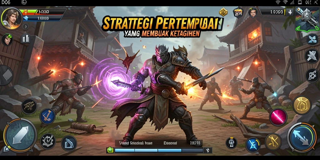 Tampilan gameplay D06 yang menegangkan dengan strategi pertempuran yang mendalam.