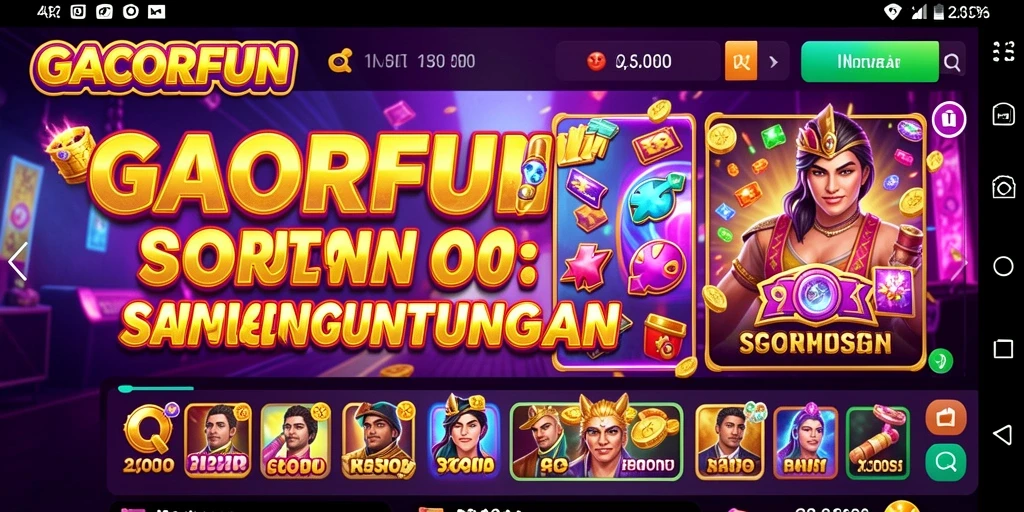 Antarmuka menarik dengan gameplay Slot yang mengasyikkan.