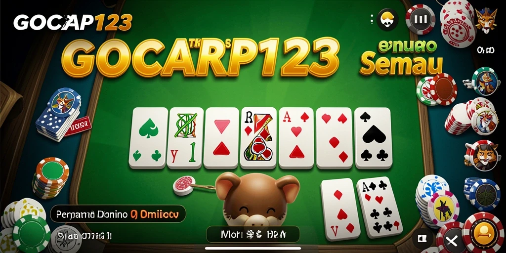 Tampilan gameplay dari GOCAP123 yang menarik dan dinamis.