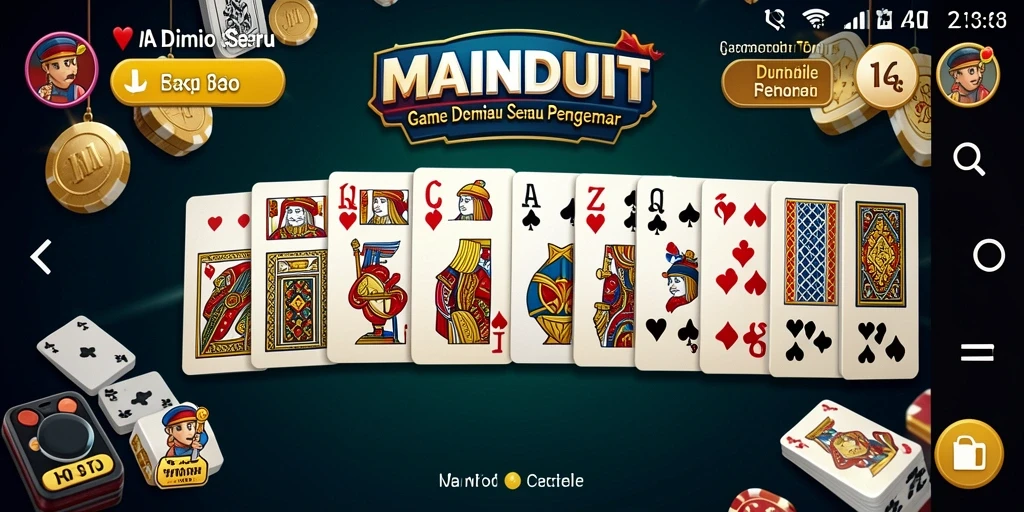 Tampilan gameplay seru dari MAINDUIT dengan grafis menawan.