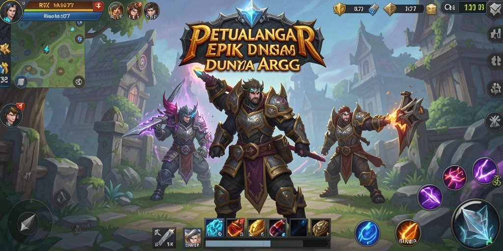 Tampilan menarik dari aksi pertempuran dalam RK77.